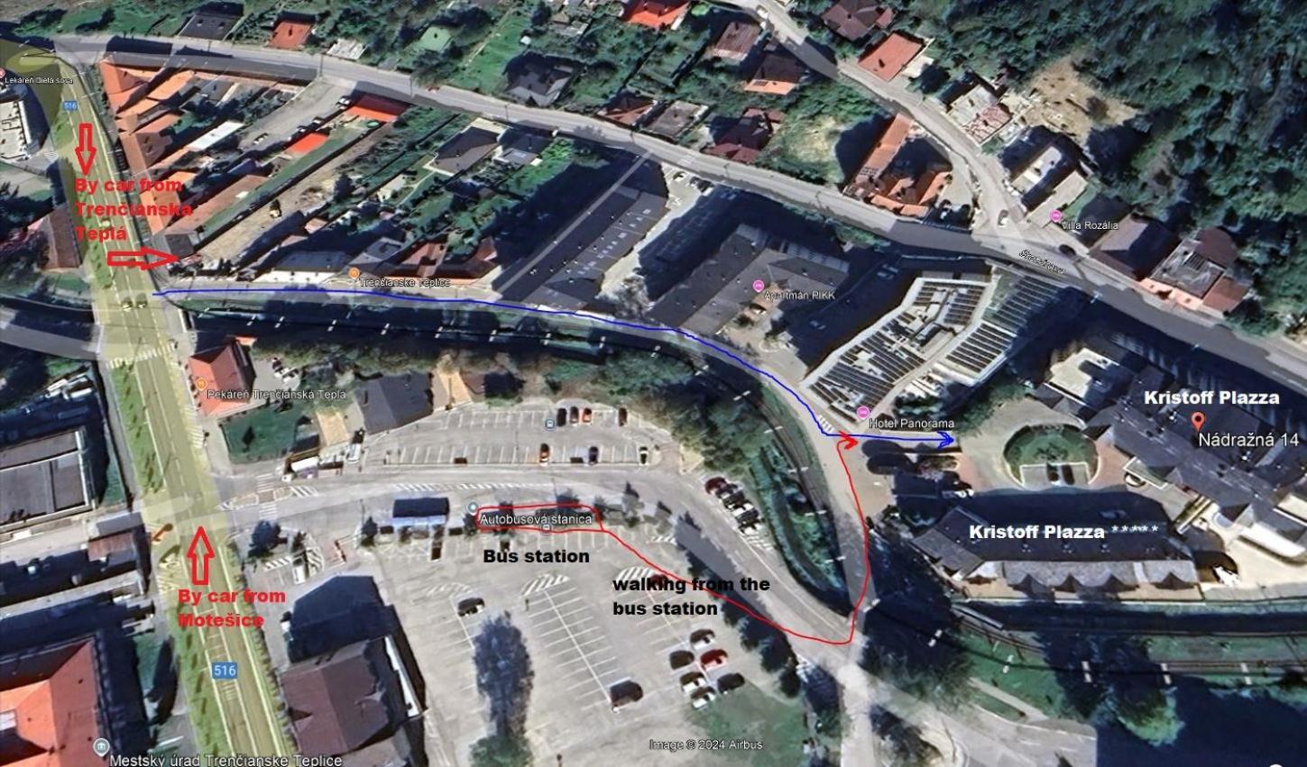 Aparthotel Kristoff Plaza Trencianske Teplice Trenčín Esterno foto
